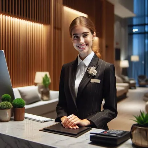 Capa do Recepcionista Profissional — Curso online