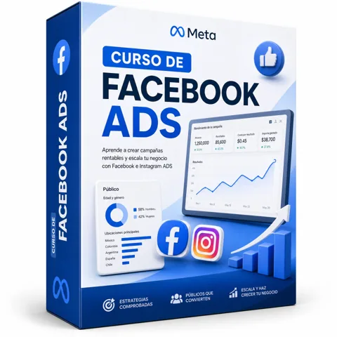 Capa do Curso de Facebook ADS — Curso online