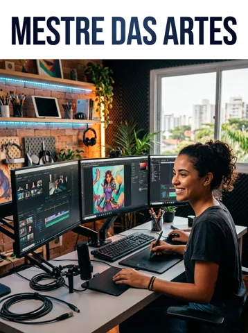 Capa do Mestre das Artes — Curso online